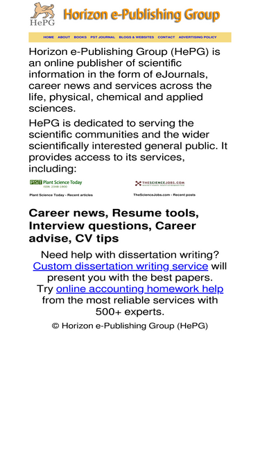horizonepublishing.com