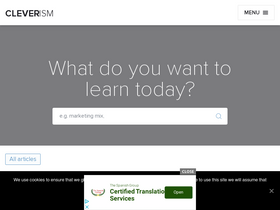 'cleverism.com' screenshot