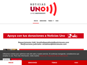 'noticiasuno.com' screenshot