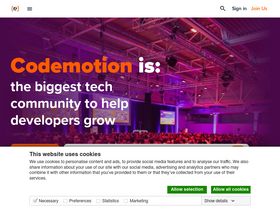 'codemotion.com' screenshot
