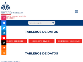 'mepyd.gob.do' screenshot