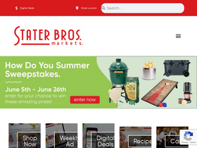 'staterbros.com' screenshot