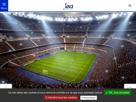 'anj.fr' screenshot