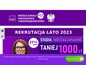 'wwszip.pl' screenshot