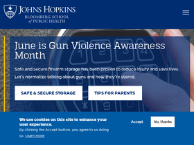 'jhsph.edu' screenshot