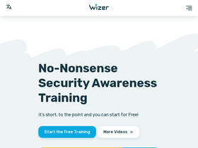 'wizer-training.com' screenshot
