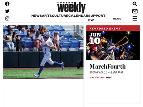 'eugeneweekly.com' screenshot