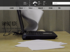 'faroutride.com' screenshot
