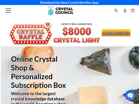 'thecrystalcouncil.com' screenshot