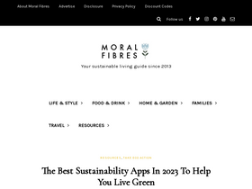 'moralfibres.co.uk' screenshot