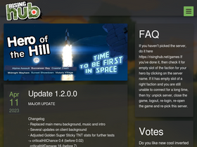 'risinghub.net' screenshot