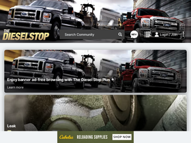 'thedieselstop.com' screenshot