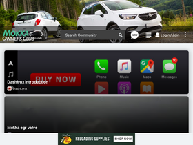 'mokkaownersclub.co.uk' screenshot