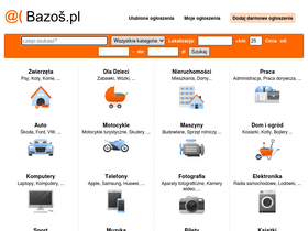 'bazos.pl' screenshot