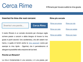 'cercarime.it' screenshot