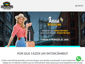 'intercultural.com.br' screenshot