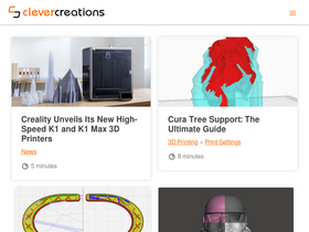 'clevercreations.org' screenshot