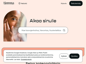 'timma.fi' screenshot