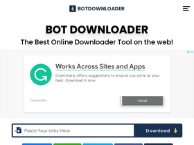 'botdownloader.com' screenshot