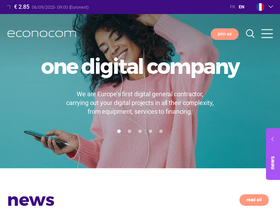 'econocom.com' screenshot