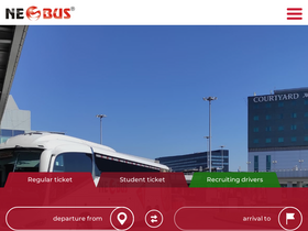 'neobus.pl' screenshot