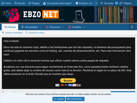 'ebzo.net' screenshot