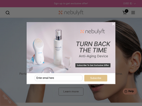 nebulyft.com homepage screenshot