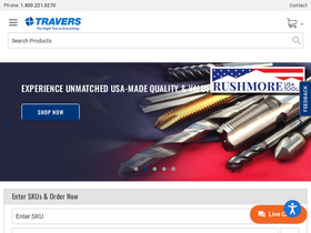 'travers.com' screenshot