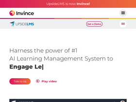 'upsidelms.com' screenshot