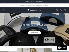 goodlifegolf.com homepage screenshot
