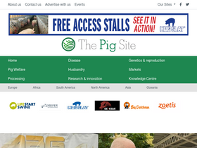 'thepigsite.com' screenshot