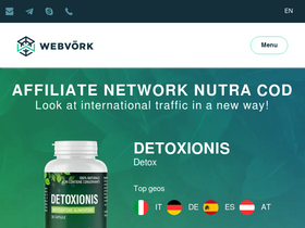 'webvork.com' screenshot