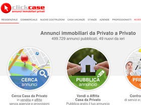 'clickcase.it' screenshot