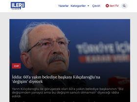 'ilerihaber.org' screenshot