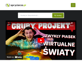 'spryciarze.pl' screenshot