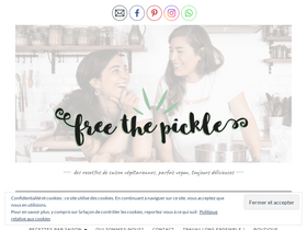 'freethepickle.fr' screenshot