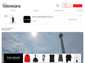 'indonesiana.id' screenshot