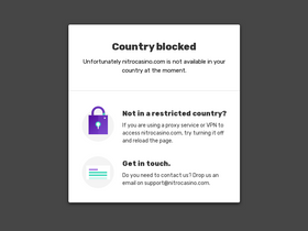 'nitrocasino.com' screenshot