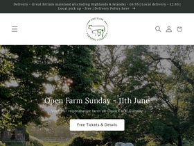 slowfarming.co.uk homepage screenshot