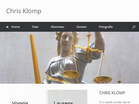 'chrisklomp.nl' screenshot