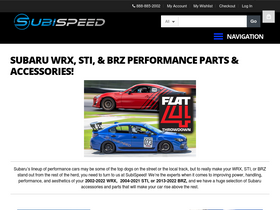 'subispeed.com' screenshot