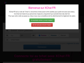 'xchat-fr.org' screenshot