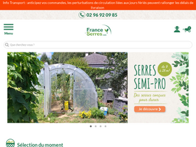 'france-serres.com' screenshot