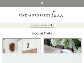 'pineandprospecthome.com' screenshot
