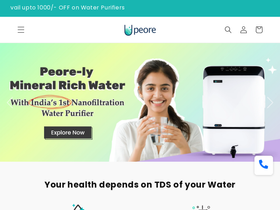 peore.in homepage screenshot