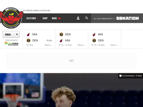 'peachtreehoops.com' screenshot