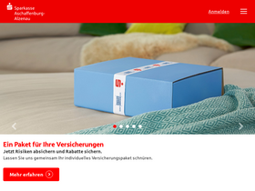 'spk-aschaffenburg.de' screenshot