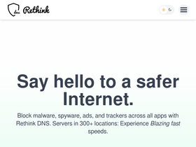 'rethinkdns.com' screenshot