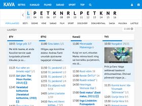 'kava.ee' screenshot