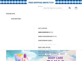 'bathandbodyworks.in' screenshot